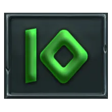 神鬼戰士老虎機一般符號:10